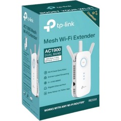 TP-Link RE550 WiFi Range Extender - Boost Your Internet Speed and Coverage!